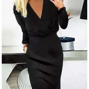 Classy Black Dress Size large